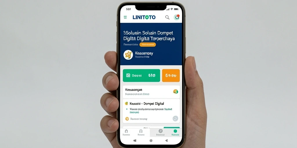 Antarmuka pengguna sederhana dan intuitif dari LINITOTO.